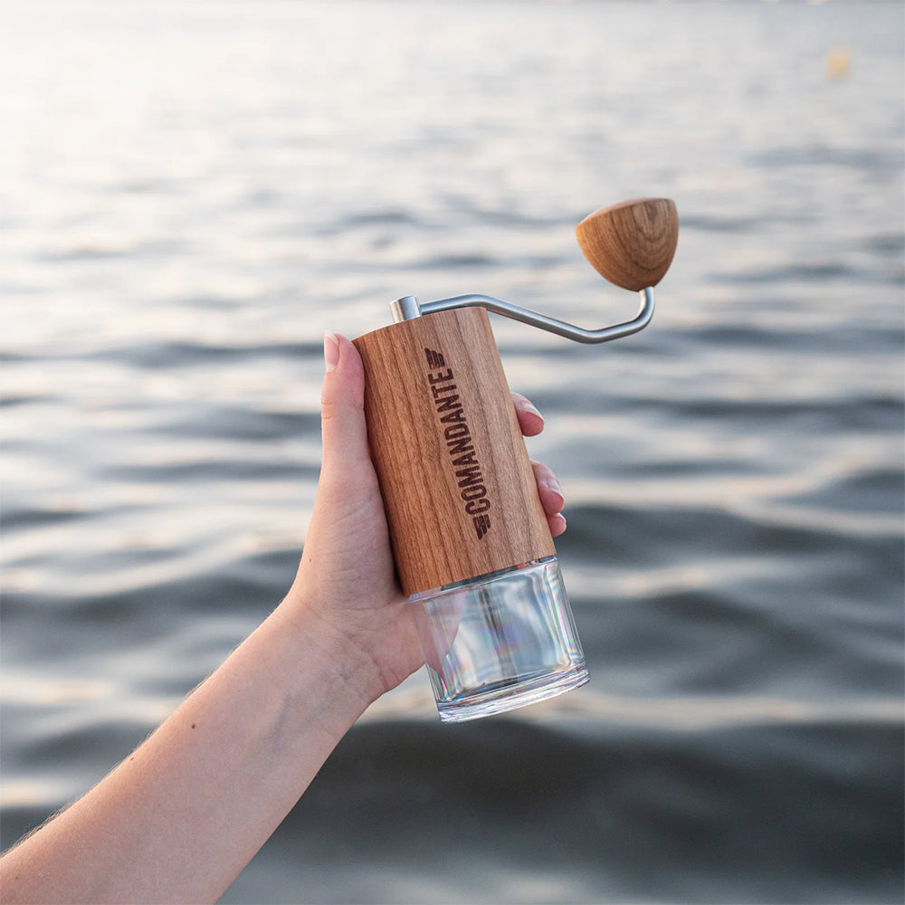Comandante - C40 MK4 Nitro Blade Coffee Grinder - Natural Wood