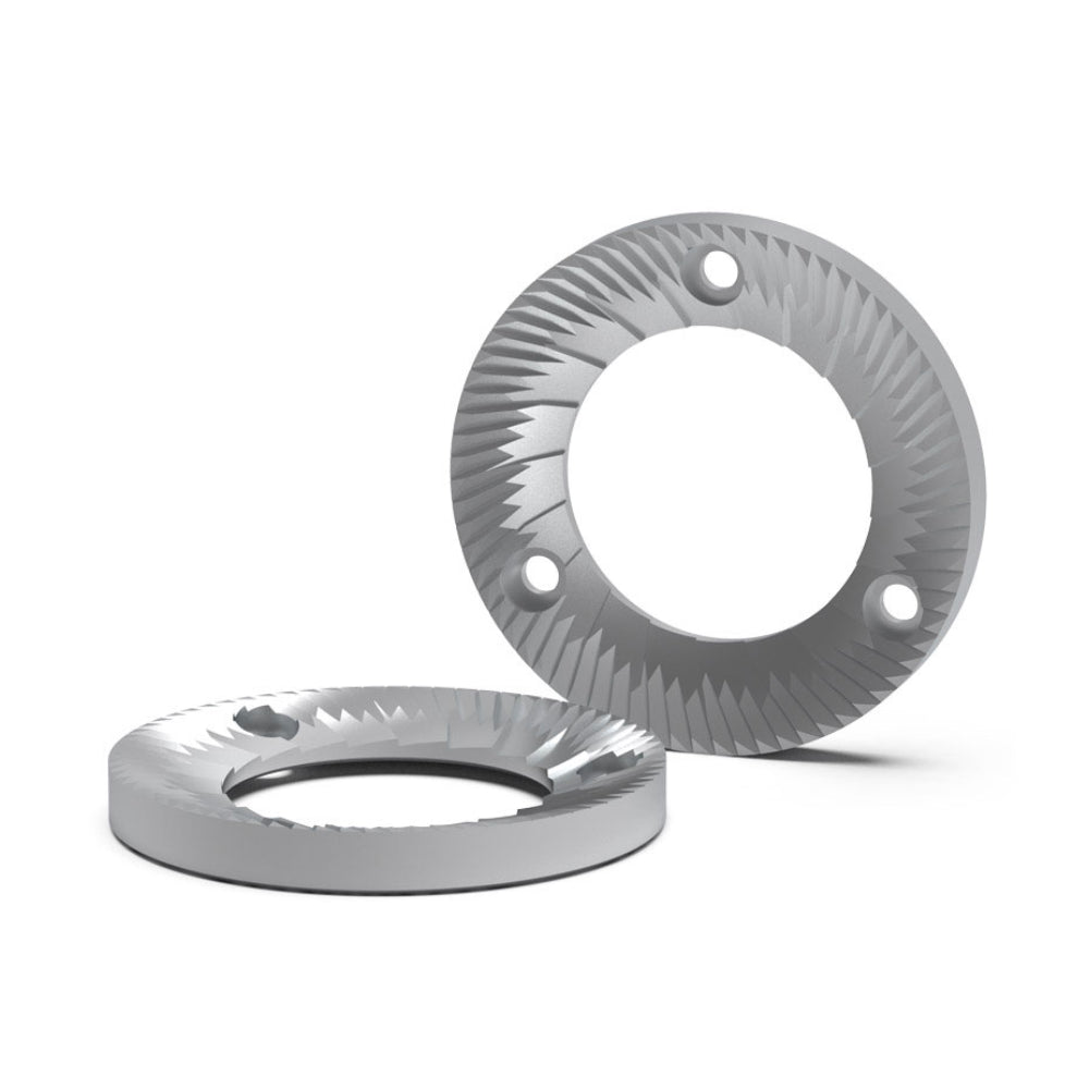 Compak E8 OD Grinder – 83mm with Red Speed Burrs - Black