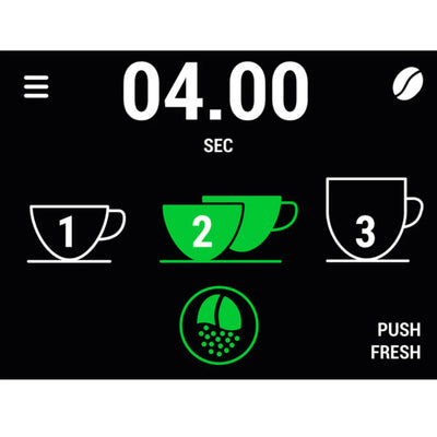 Compak E8 OD Grinder – 83mm with Red Speed Burrs - Black