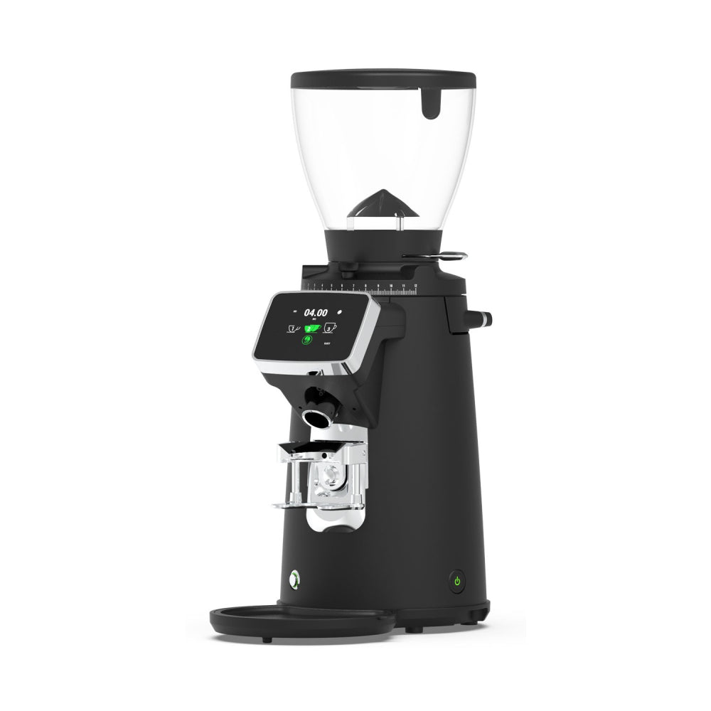 Compak E8 OD Grinder – 83mm with Red Speed Burrs - Black