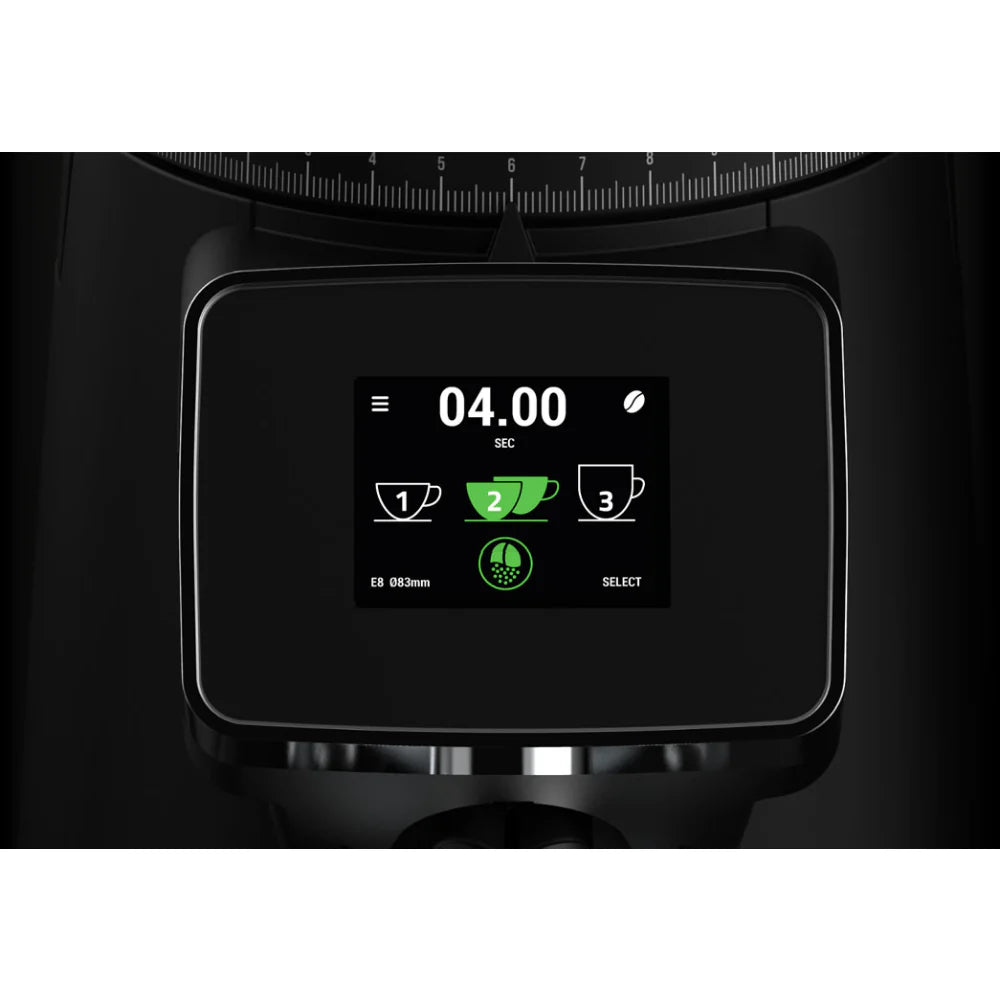 Compak E8 OD Grinder - 83mm, With Red Speed Burrs