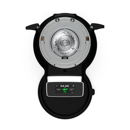 Compak E8 OD Grinder – 83mm with Red Speed Burrs - Black