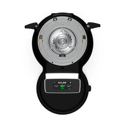 Compak E8 OD Grinder – 83mm with Red Speed Burrs - Black