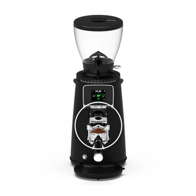 Compak E8 OD Grinder – 83mm with Red Speed Burrs - Black