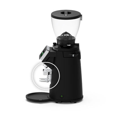 Compak E8 OD Grinder – 83mm with Red Speed Burrs - Black
