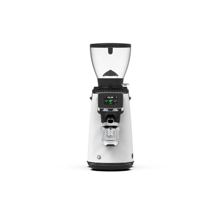 Compak E8 OD Grinder - 83mm, With Red Speed Burrs - White