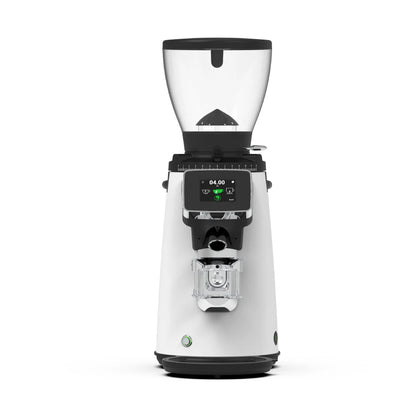 Compak E8 OD Grinder - 83mm, With Red Speed Burrs - White