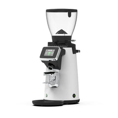 Compak E8 OD Grinder - 83mm, With Red Speed Burrs - White