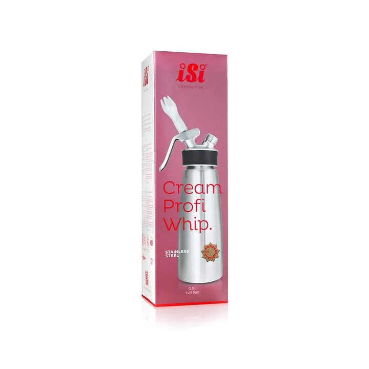 iSi Cream Profi Whip – Stainless Steel Cream Dispenser