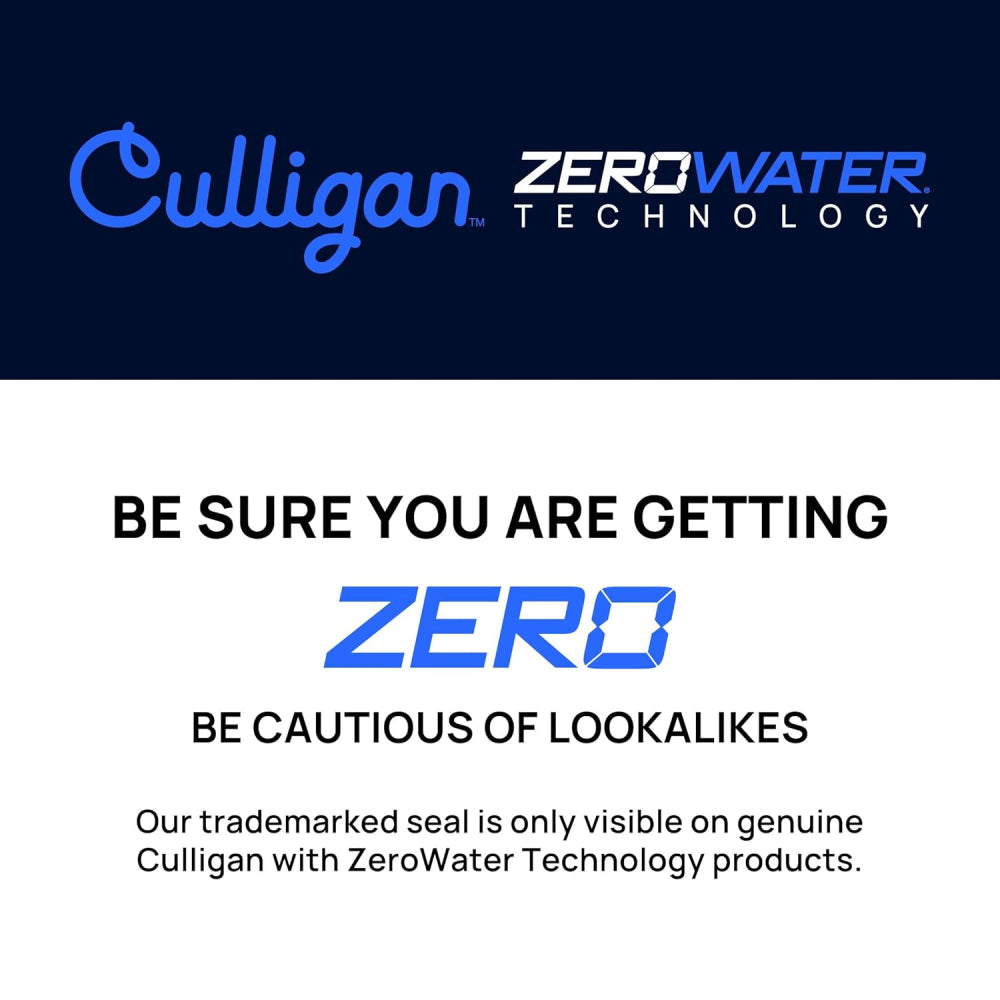 فلتر بديل Culligan المزود بتقنية ZeroWater Technology 3 عبوات، 5 مراحل