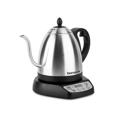 Bonavita Variable Temperature Electric Kettle – 1.0L Gooseneck Pour Over Kettle