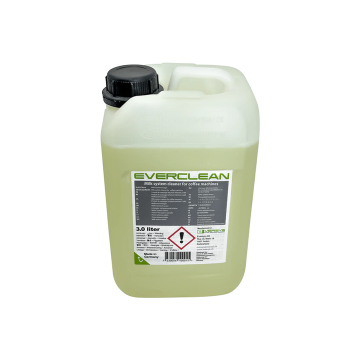 eversys everclean milk cleaning liquid 3l