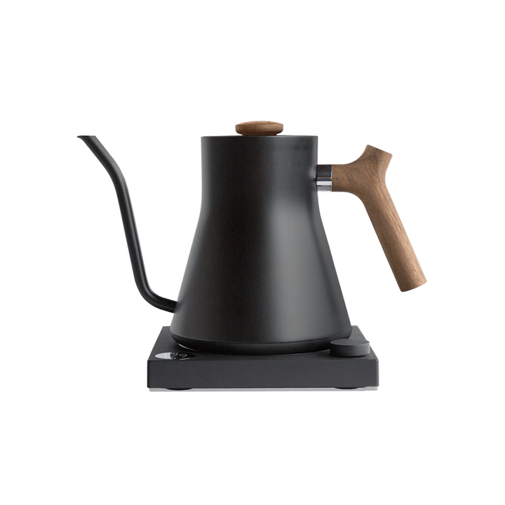 Fellow Stagg Wooden Walnut Handle and Lid Pull Kit
