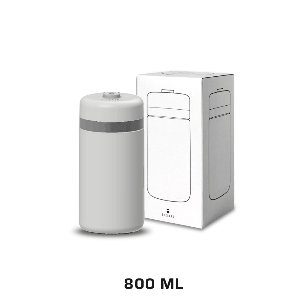 SHELBRU Smart Canister SS 800ml coffee storage canister