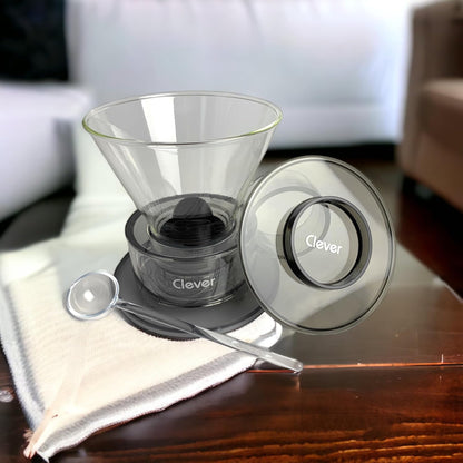 Handy Brew Clever Dripper Glass with Filter