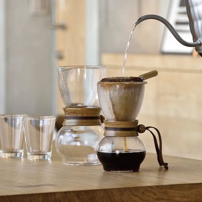 Hario Drip Pot Olive Woodneck