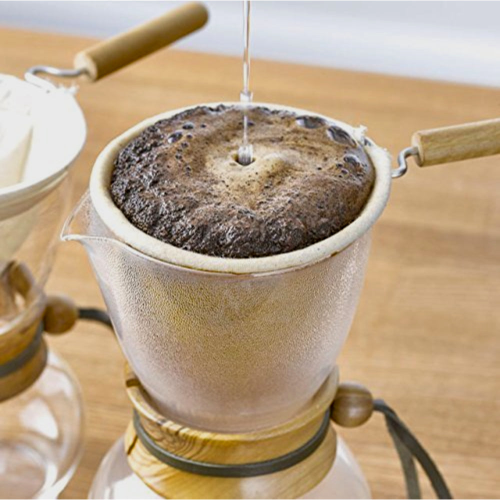 Hario Drip Pot Olive Woodneck
