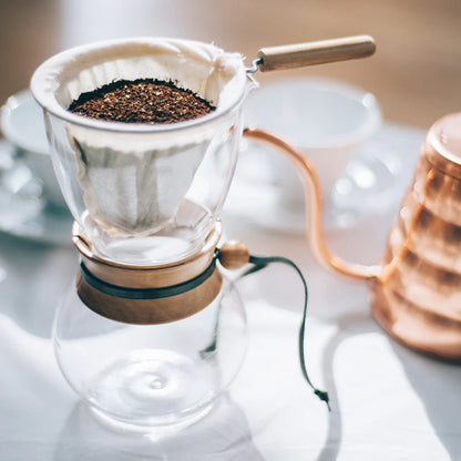 Hario Drip Pot Olive Woodneck