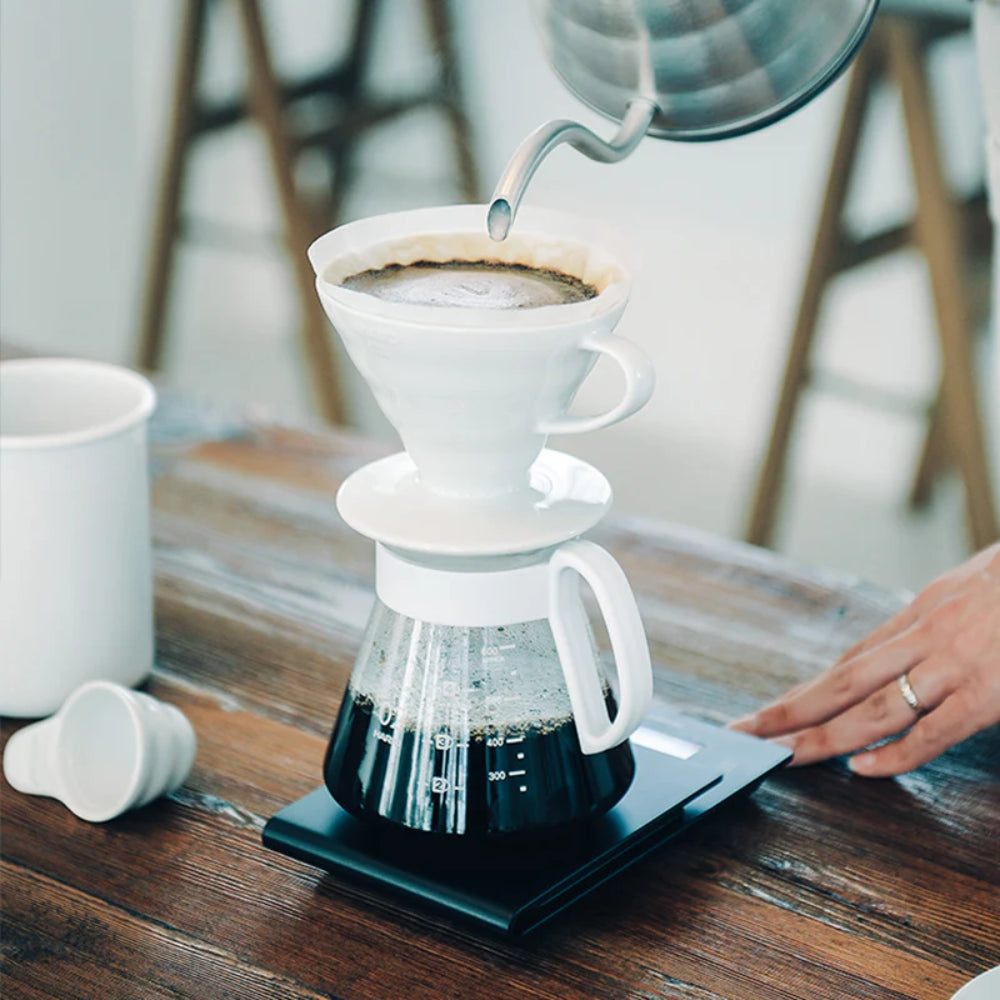 Hario V60 Ceramic Dripper 02 Set White