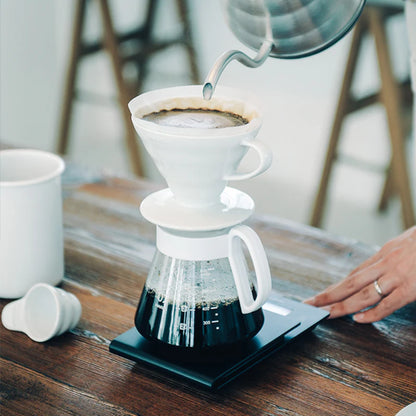 Hario V60 Ceramic Dripper 02 Set White