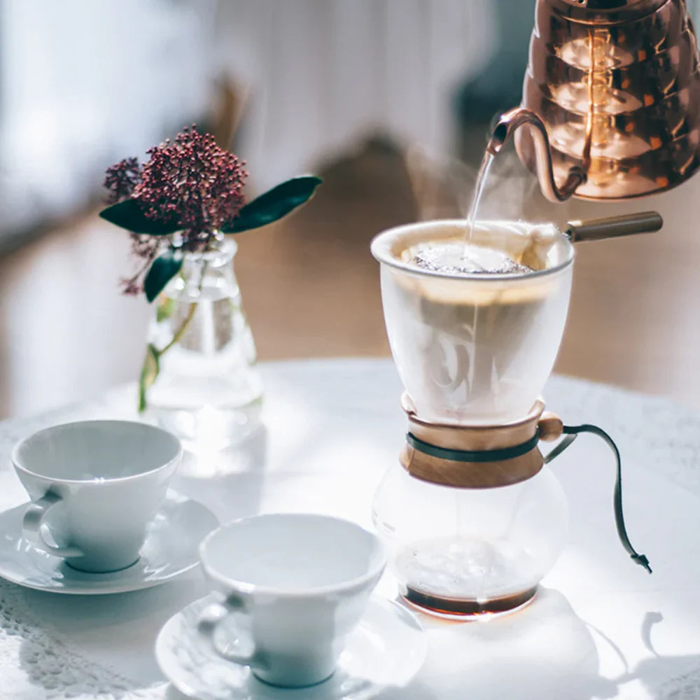 Hario Drip Pot Olive Woodneck