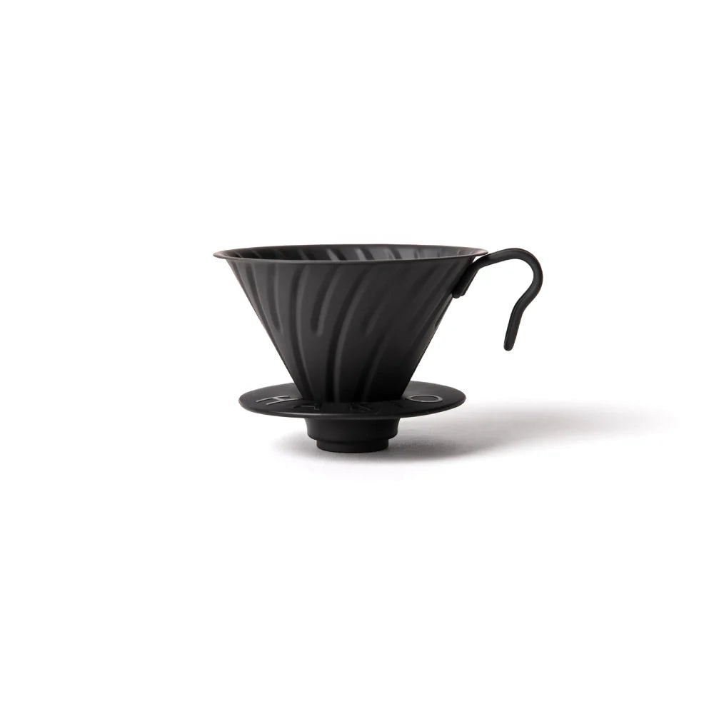 Hario V60 Metal Coffee Dripper Matt Black 02