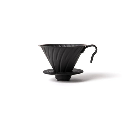 Hario V60 Metal Coffee Dripper Matt Black 02