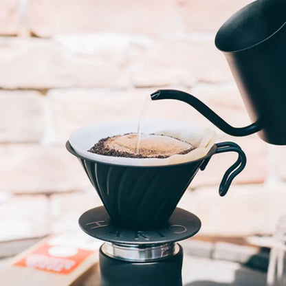 Hario V60 Metal Coffee Dripper Matt Black 02