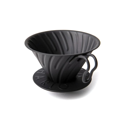 Hario V60 Metal Coffee Dripper Matt Black 02