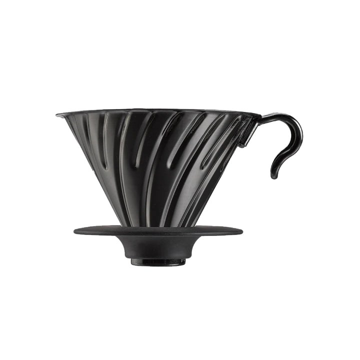 v60 metal coffee dripper matt black 02