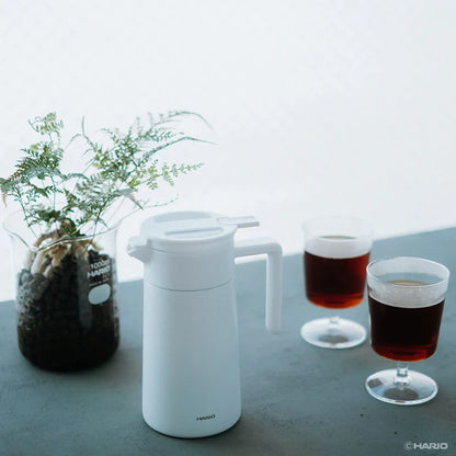 Hario Double Walled Thermal Pot with Ceramic Coating 600ml