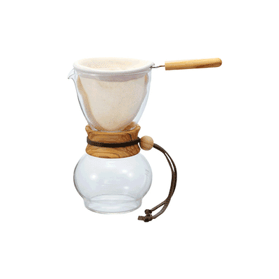 Hario Drip Pot Olive Woodneck