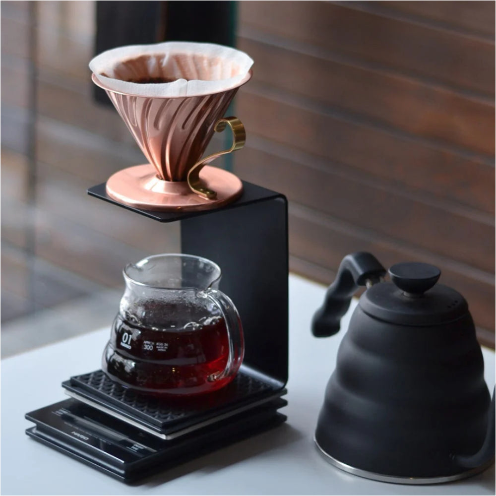 Hario V60-02 Copper Dripper With Nickel Plating Inside