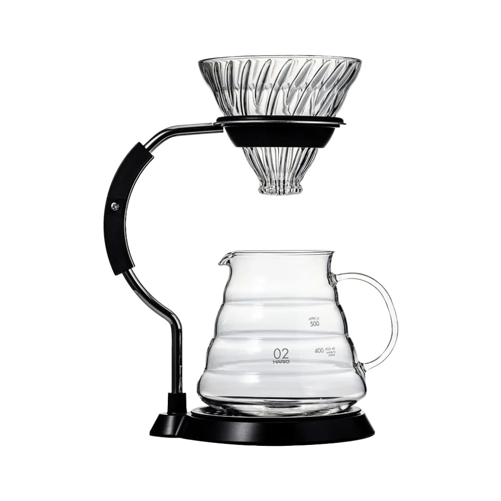 Hario V60 Arm Stand Glass Dripper Set