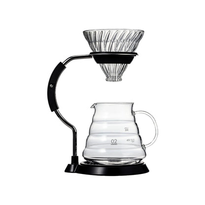 Hario V60 Arm Stand Glass Dripper Set