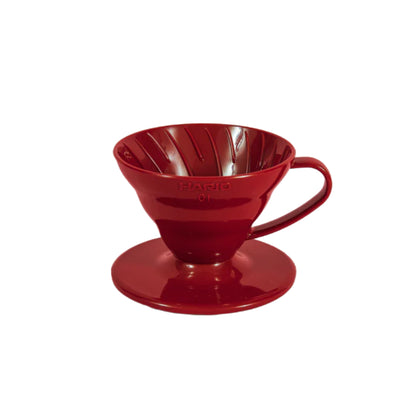 Hario V60 Coffee Dripper 01 Red Plastic