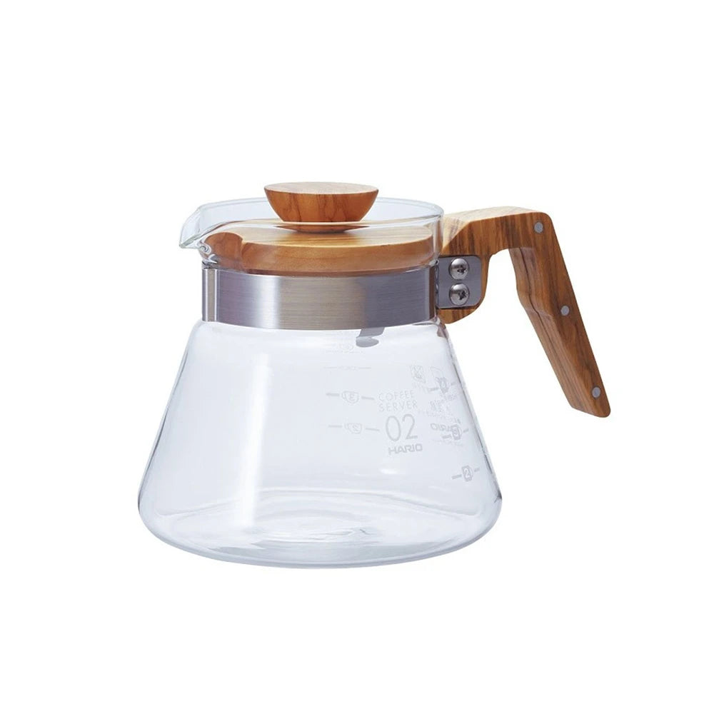 Hario Coffee Server Olive Wood 600ml
