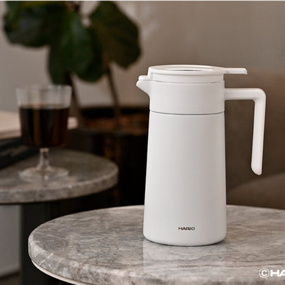 Hario Double Walled Thermal Pot with Ceramic Coating 600ml