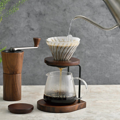 Hario Drip Stand Set Walnut
