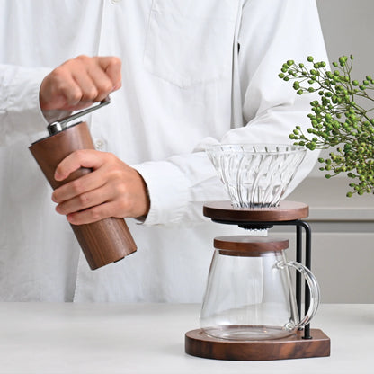 Hario Drip Stand Set Walnut