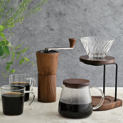 Hario Drip Stand Set Walnut