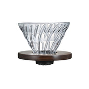 Hario V60 Glass Dripper Walnut