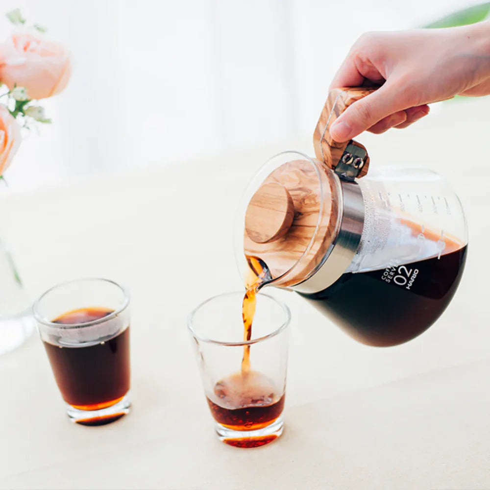 Hario Coffee Server Olive Wood 600ml