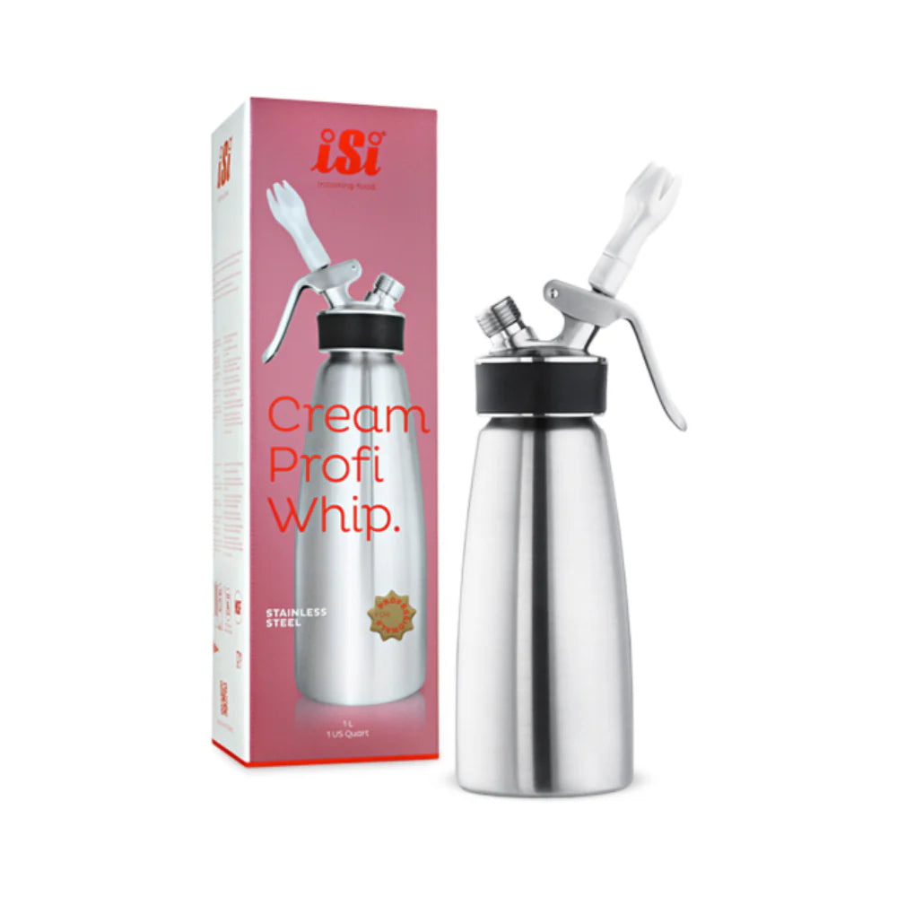 iSi Cream Profi Whip – Stainless Steel Cream Dispenser