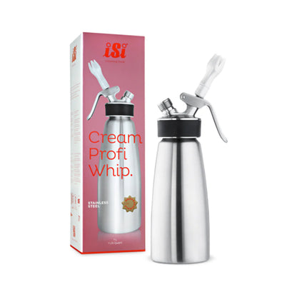 iSi Cream Profi Whip – Stainless Steel Cream Dispenser