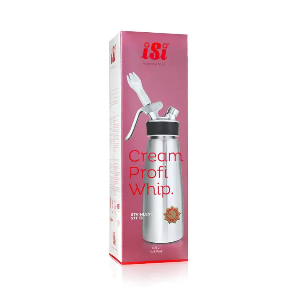 iSi Cream Profi Whip – Stainless Steel Cream Dispenser