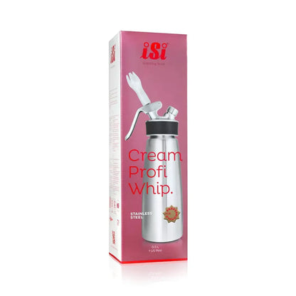 iSi Cream Profi Whip – Stainless Steel Cream Dispenser