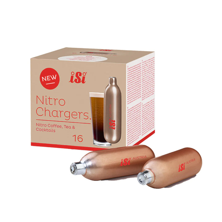isi 16 pack of nitro chargersac for coffee tea mocktail 2