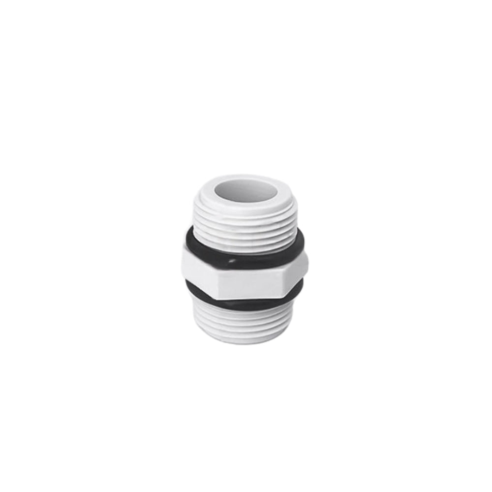 BG Inch Size Straight Union 3/4"M X 3/4"M