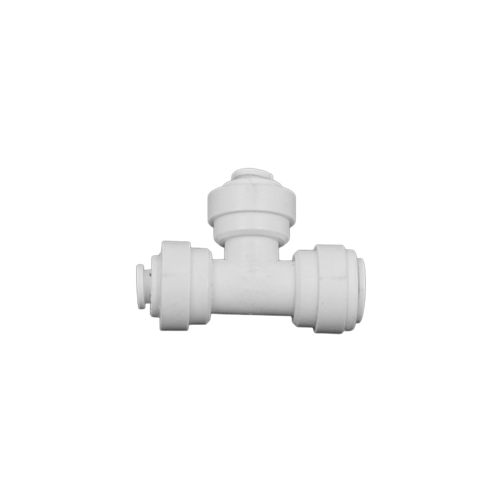 Aquapro - مقاس بوصة 3/8" X 1/4" X 1/4" وصلة دفع على شكل حرف T